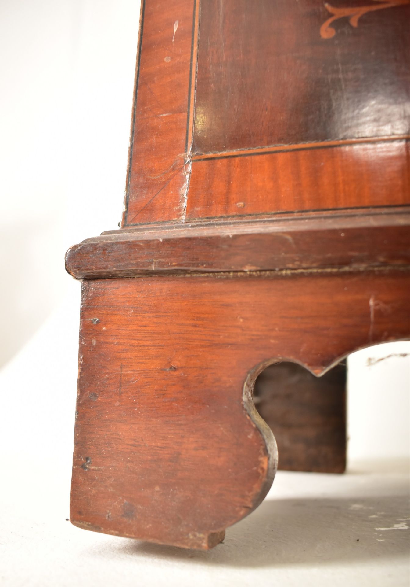 18TH CENTURY WEST COUNTRY MOON PHASE LONGCASE CLOCK - Image 5 of 7