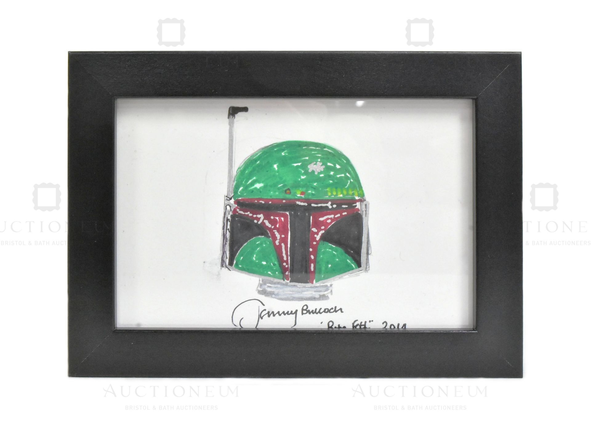 ESTATE OF JEREMY BULLOCH - BULLOCH'S OWN BOBA FETT SELF-PORTRAIT