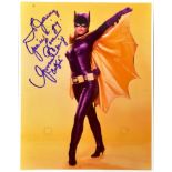 ESTATE OF JEREMY BULLOCH - BATMAN - YVONNE CRAIG SIGNED PHOTO