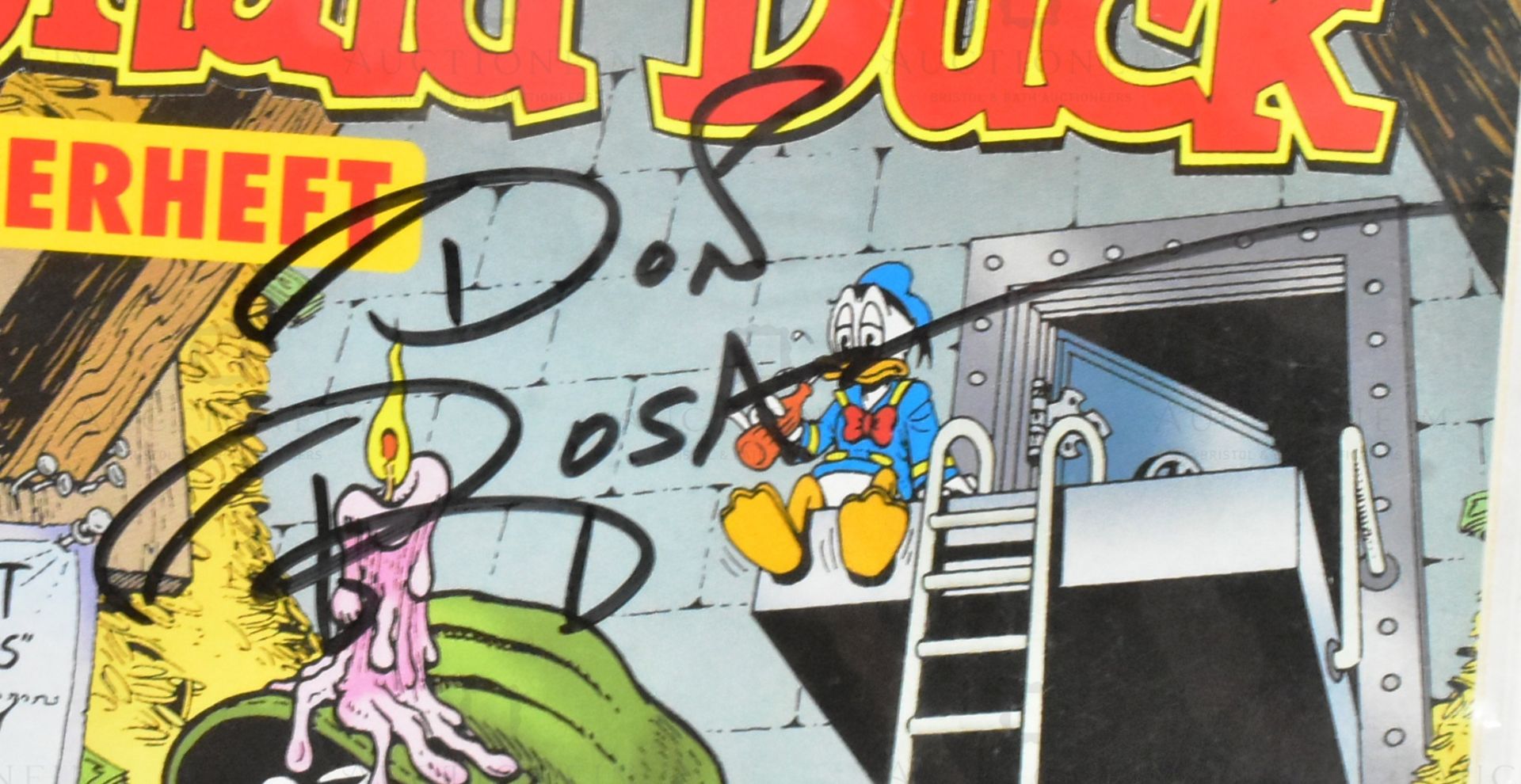ESTATE OF JEREMY BULLOCH - DONALD DUCK - DON ROSA SIGNED COMIC BOOK - Image 2 of 4