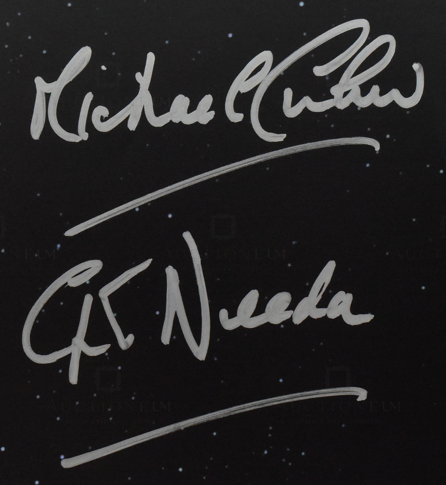 STAR WARS - MICHAEL CULVER - CAPT NEEDA - 11X14" SIGNED PHOTO - Image 2 of 2