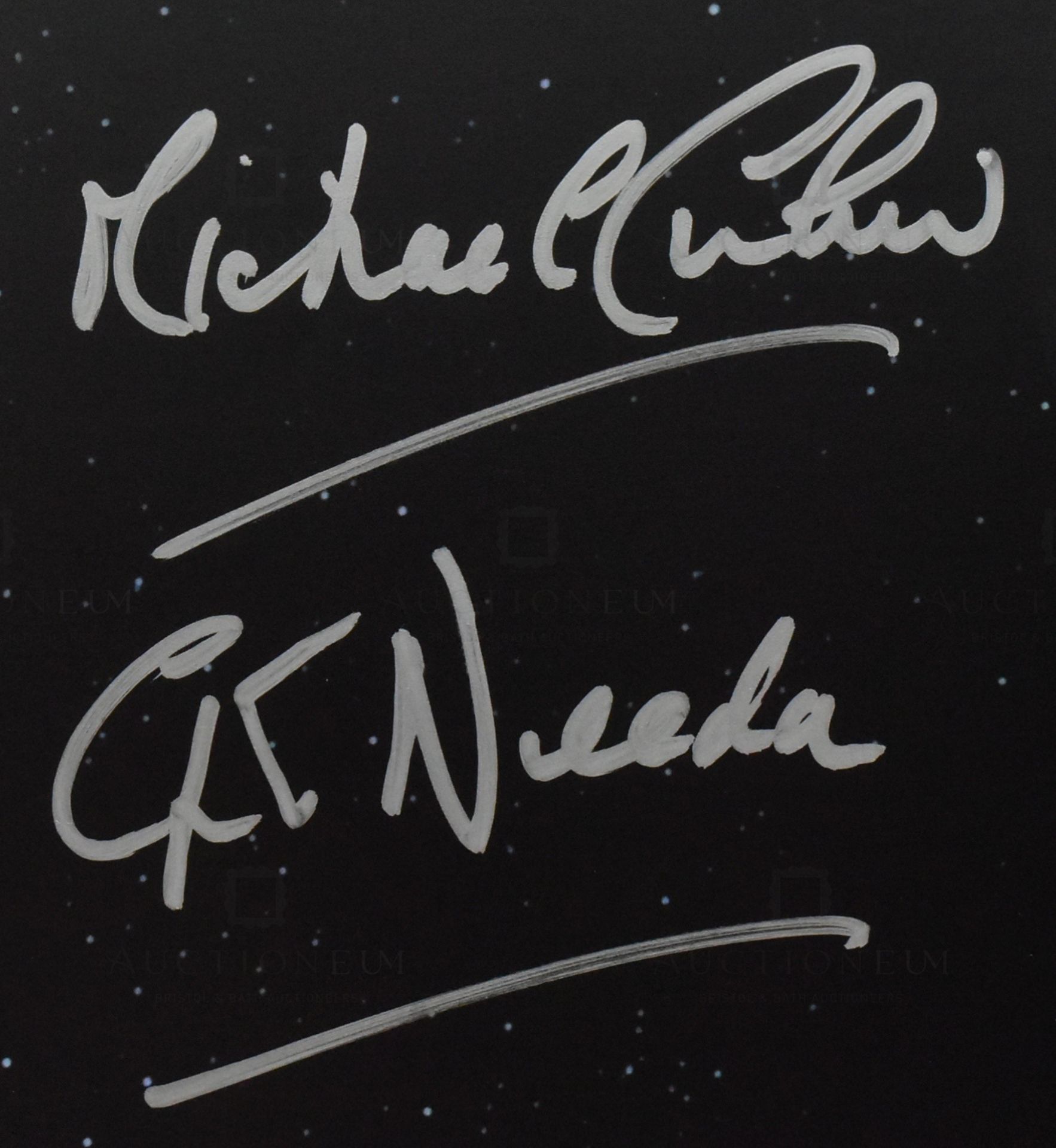 STAR WARS - MICHAEL CULVER - CAPT NEEDA - 11X14" SIGNED PHOTO - Bild 2 aus 2