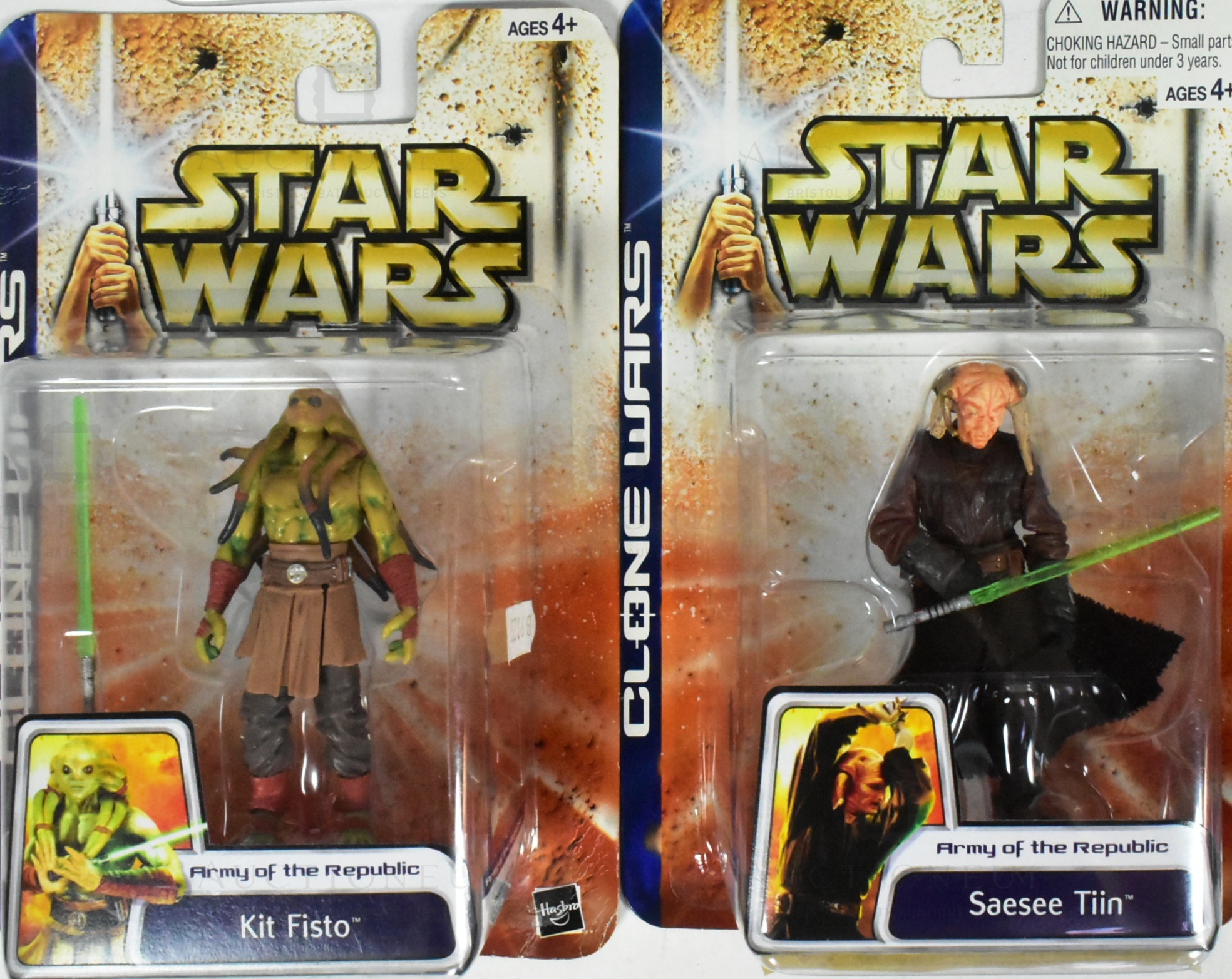 STAR WARS - CLONE WARS - CARDED ACTION FIGURES - Image 5 of 5