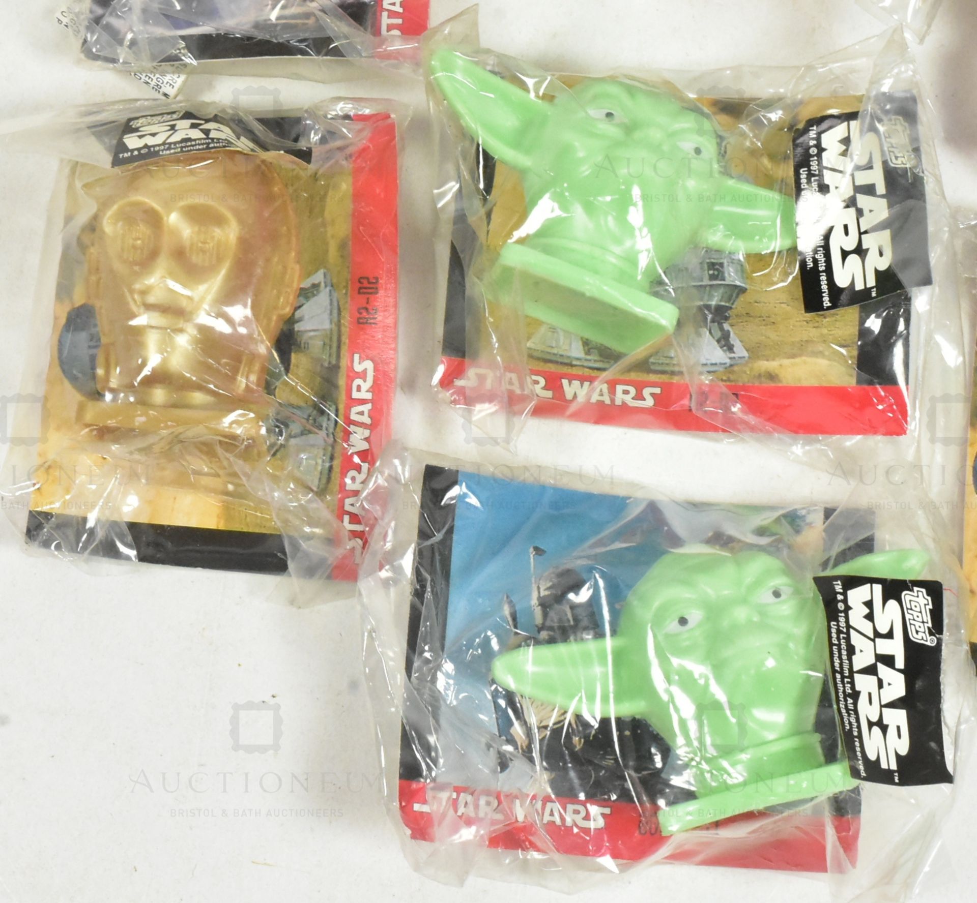 STAR WARS - TOPPS WACKY WORKSHOP EX-SHOP STOCK CANDY HEADS - Bild 3 aus 5