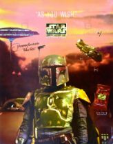 ESTATE OF DAVE PROWSE - JEREMY BULLOCH BOBA FETT SIGNED POSTER