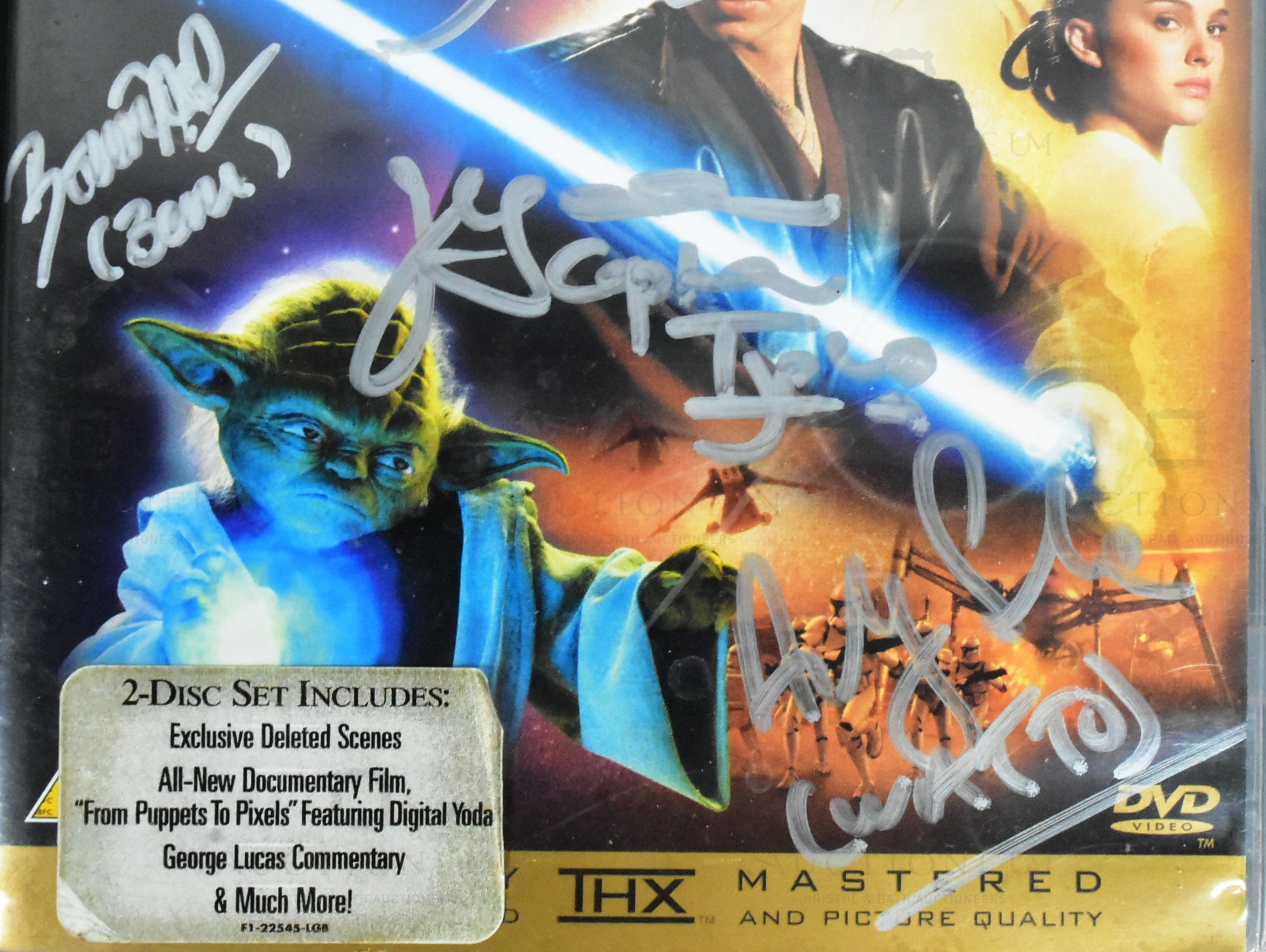 STAR WARS - EPISODE II - MULTI-SIGNED DVD - Image 2 of 6