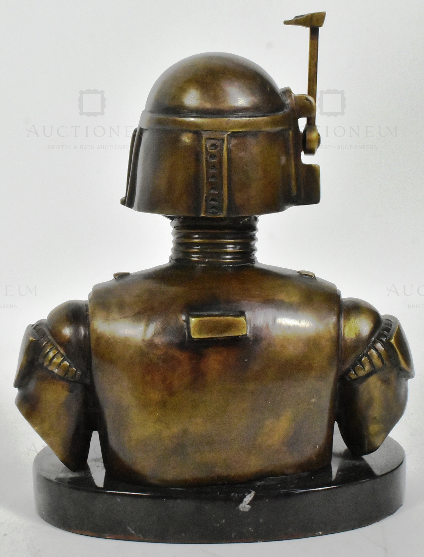 ESTATE OF JEREMY BULLOCH - BRONZE BOBA FETT STATUE - Image 4 of 6