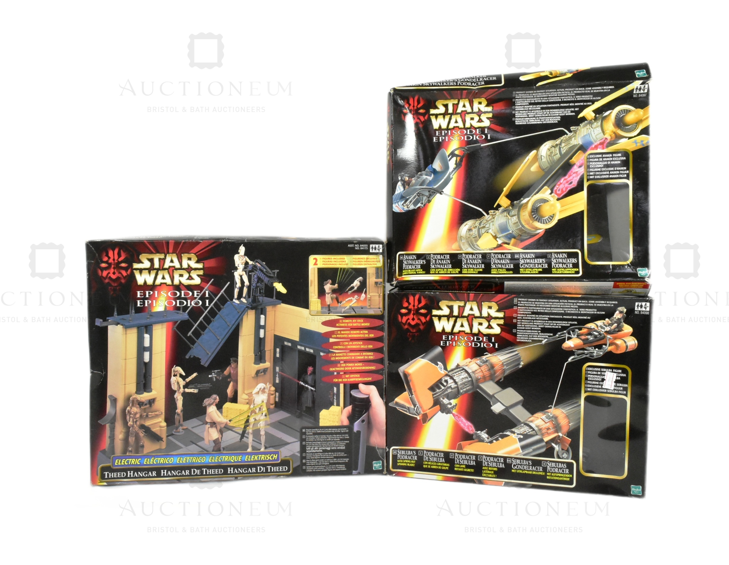 STAR WARS - EPISODE I - COLLECTION OF ACTION FIGURE PLAYSETS