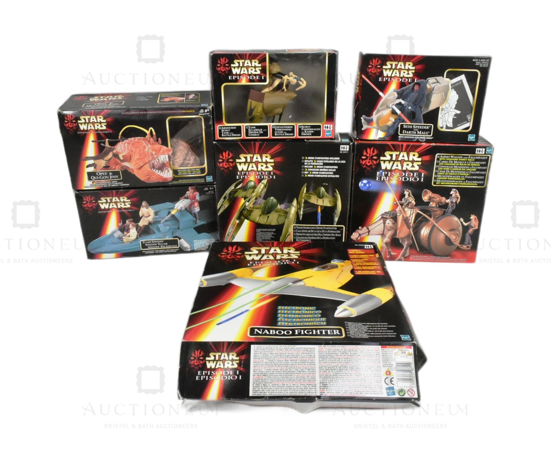 STAR WARS - EPISODE I - COLLECTION OF ACTION FIGURE PLAYSETS