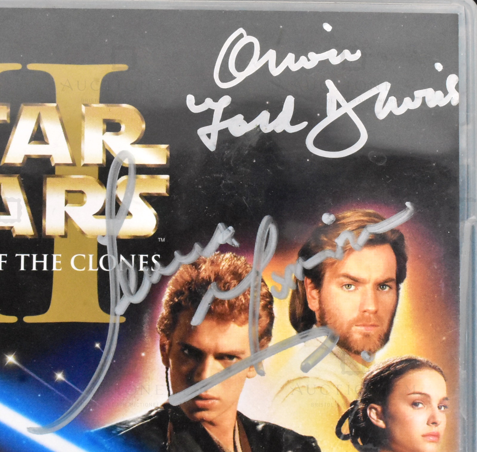 STAR WARS - EPISODE II - MULTI-SIGNED DVD - Image 4 of 6