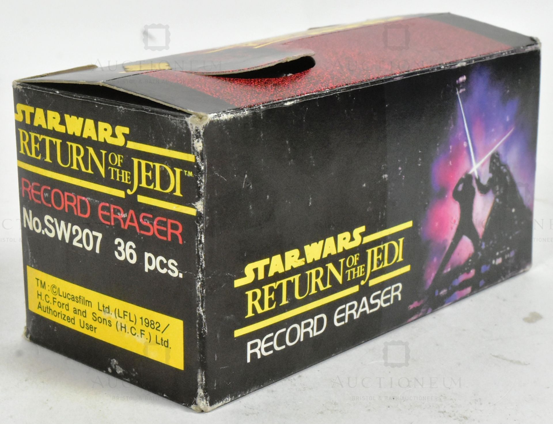 STAR WARS - COUNTER TOP ' RECORD ERASER ' STOCK BOX - Bild 4 aus 4