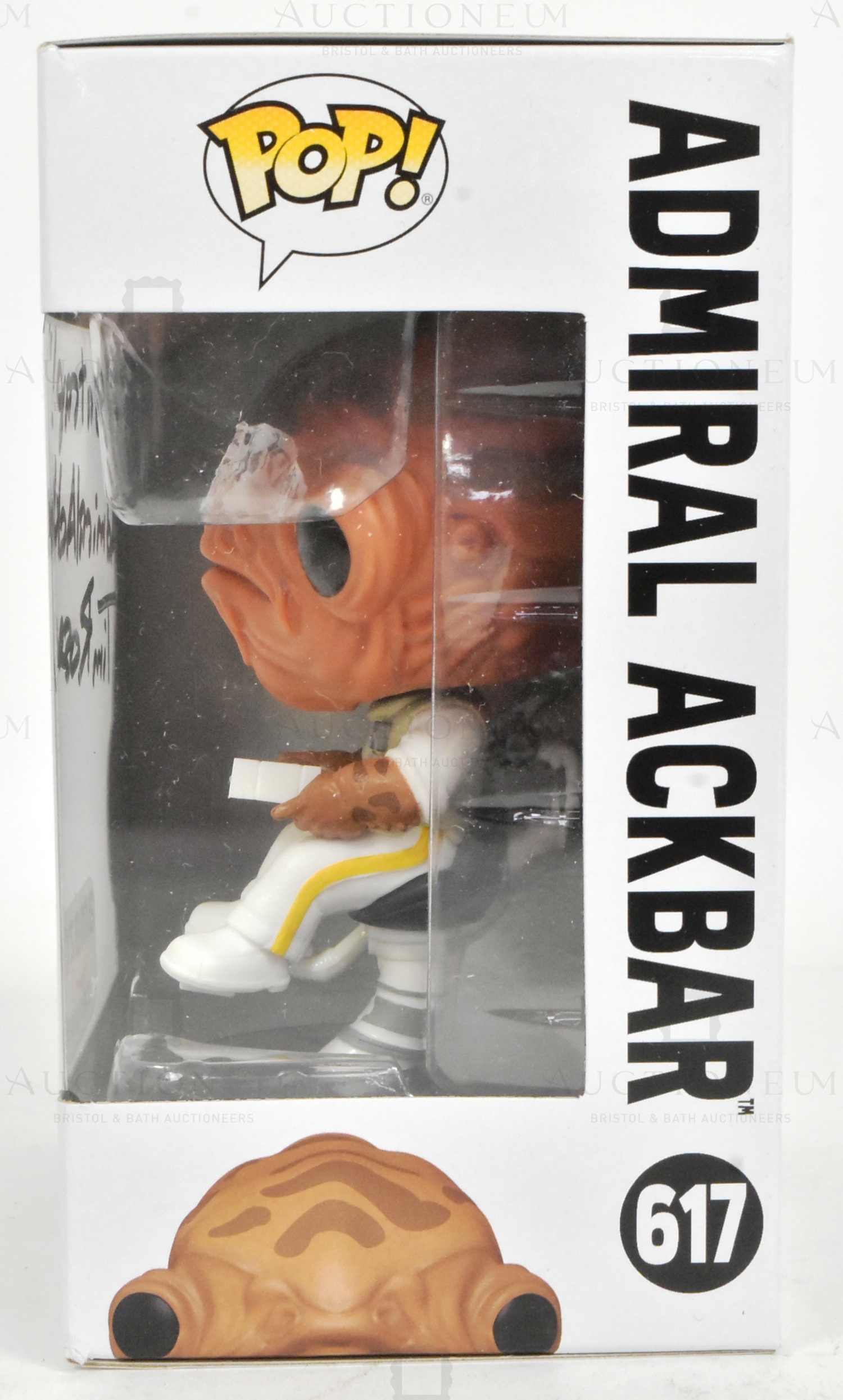 STAR WARS - TIM ROSE (ADMIRAL ACKBAR) - SIGNED AMAZON FUNKO POP - Image 4 of 5