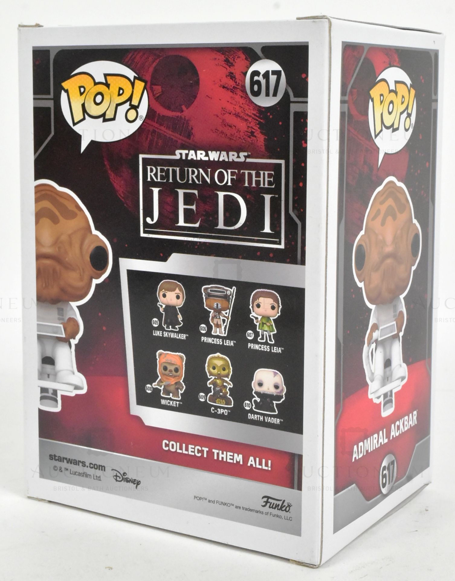 STAR WARS - TIM ROSE (ADMIRAL ACKBAR) - SIGNED AMAZON FUNKO POP - Bild 5 aus 5