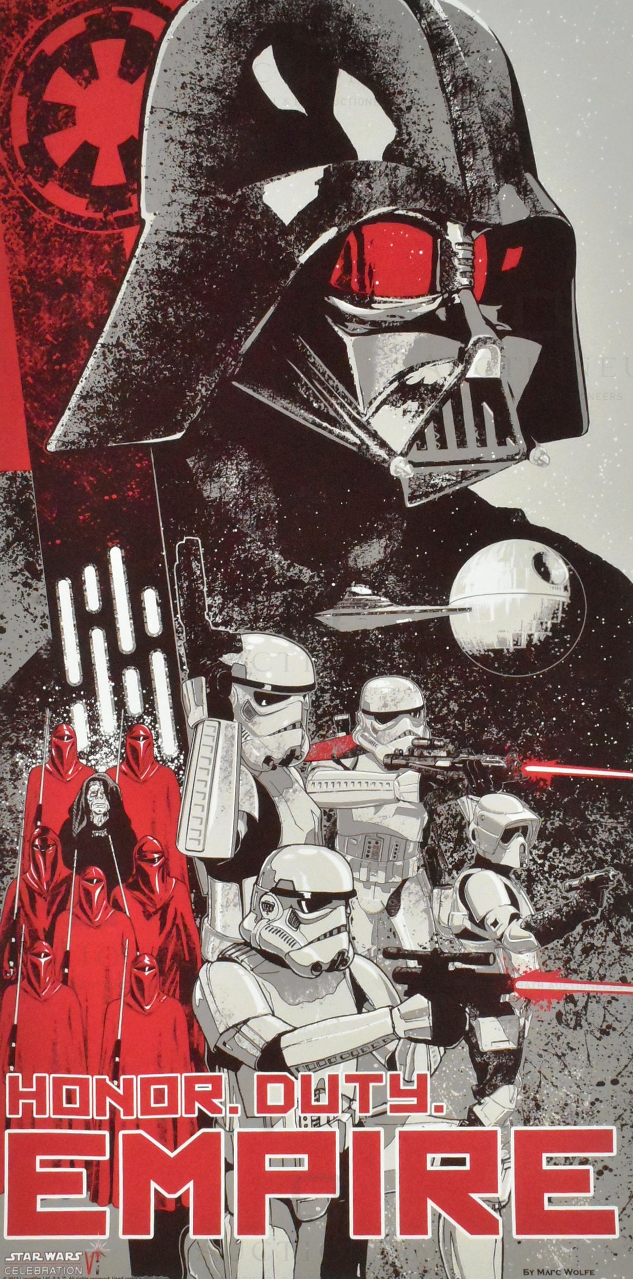 ESTATE OF DAVE PROWSE - STAR WARS CELEBRATION VI ARTWORK POSTER - Image 2 of 3