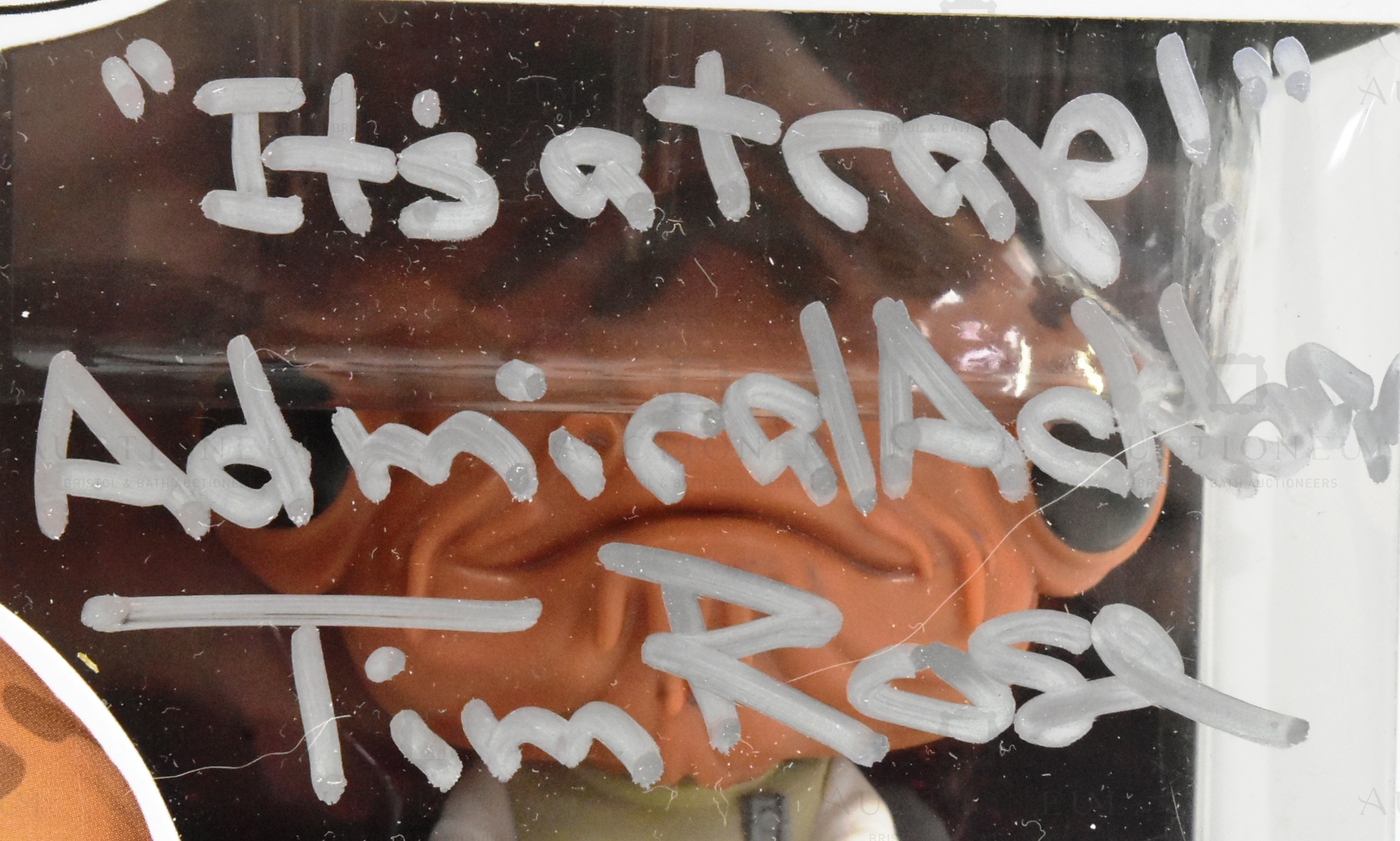 STAR WARS - TIM ROSE (ADMIRAL ACKBAR) - SIGNED AMAZON FUNKO POP - Image 3 of 5