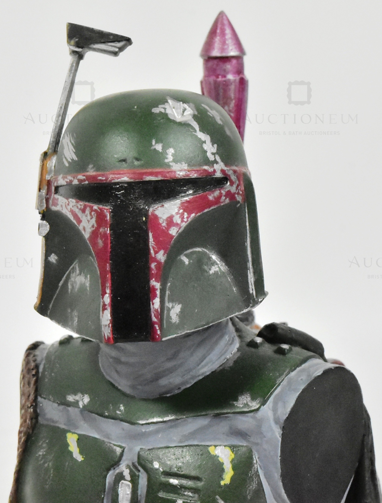 ESTATE OF JEREMY BULLOCH - STAR WARS - BOBA FETT RESIN BUST - Image 5 of 6