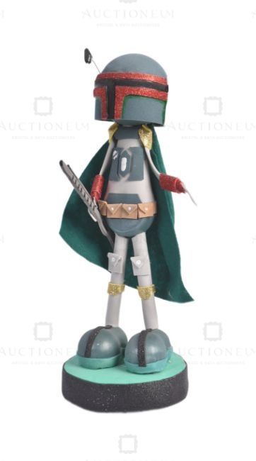 ESTATE OF JEREMY BULLOCH - STAR WARS - BOBA FETT FAN MADE FIGURE