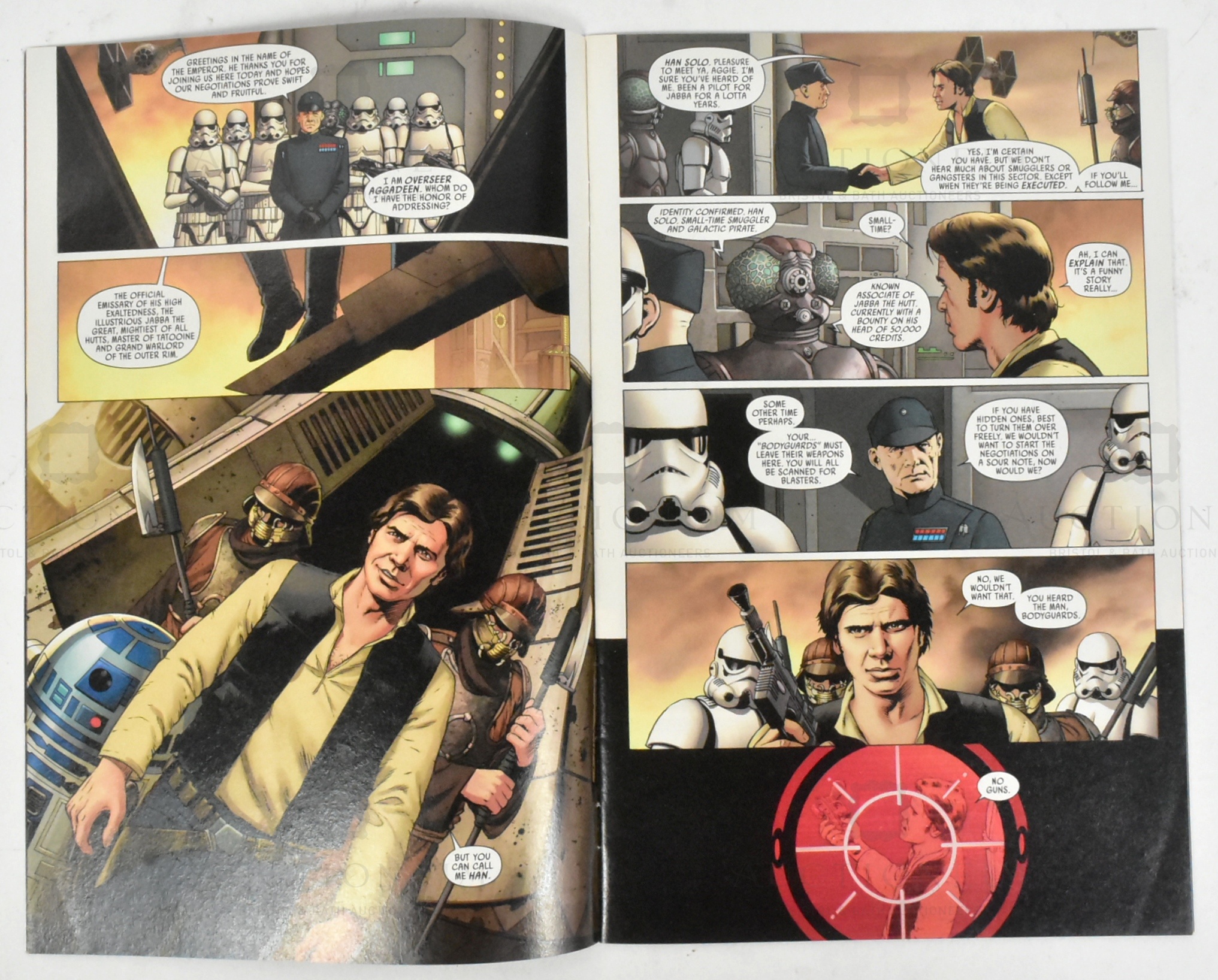 ESTATE OF JEREMY BULLOCH - STAR WARS - MARVEL COMIC BOOK - Image 3 of 4