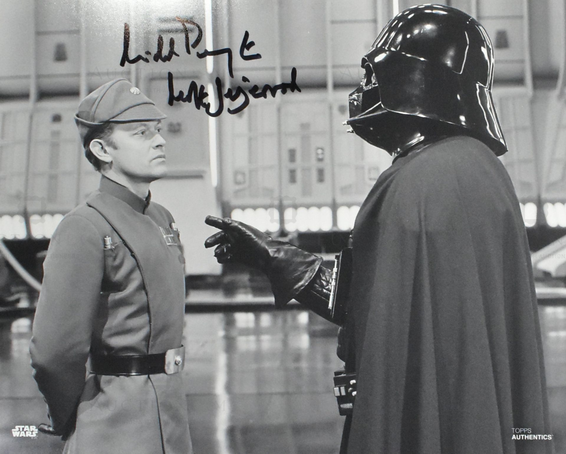 STAR WARS - MICHAEL PENNINGTON - TOPPS AUTHENTIC SIGNED 8X10"