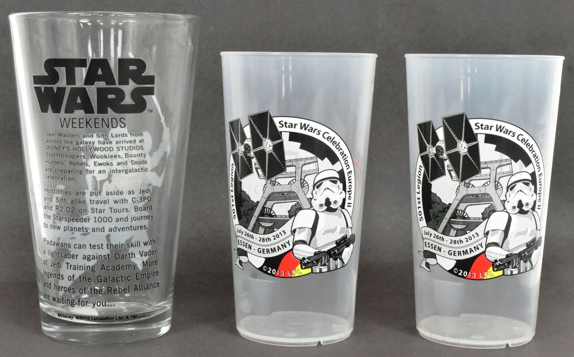 ESTATE OF JEREMY BULLOCH - STAR WARS – EVENT TUMBLERS