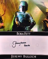 ESTATE OF JEREMY BULLOCH - BOBA FETT - SIGNED 8X10" PHOTO