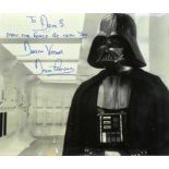 STAR WARS - DAVE PROWSE (D.2020) - AUTOGRAPHED PHOTO TO ASST. DIRECTOR