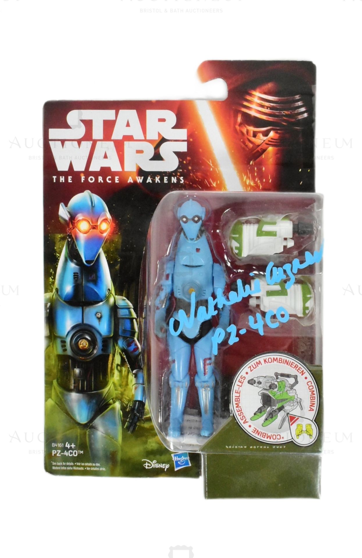 STAR WARS - NATHALIE CUZNER PZ-4CO - AUTOGRAPHED ACTION FIGURE