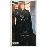 STAR WARS - DAVE PROWSE DARTH VADER - SIGNED 8X14" PHOTO