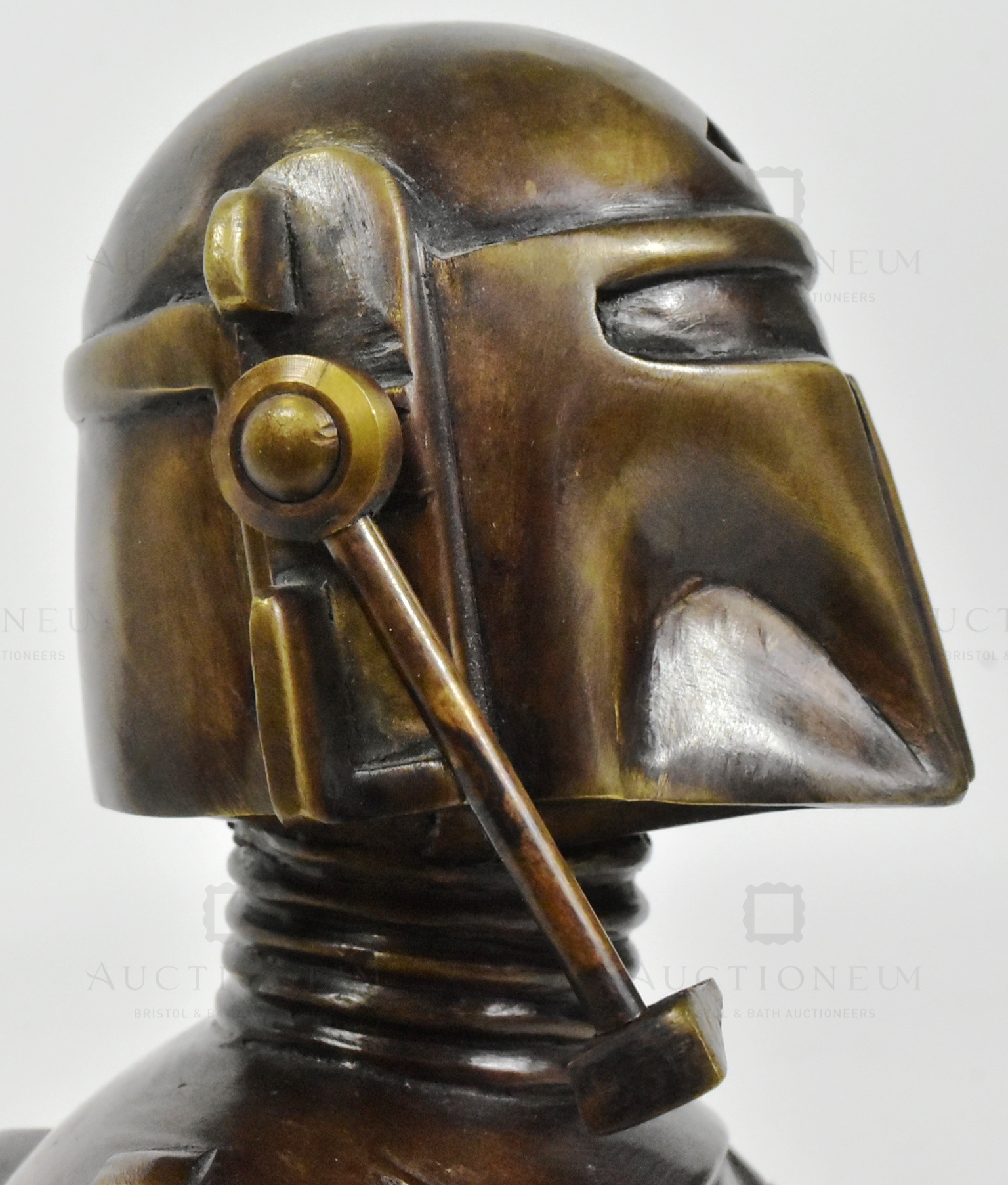 ESTATE OF JEREMY BULLOCH - BRONZE BOBA FETT STATUE - Image 6 of 6