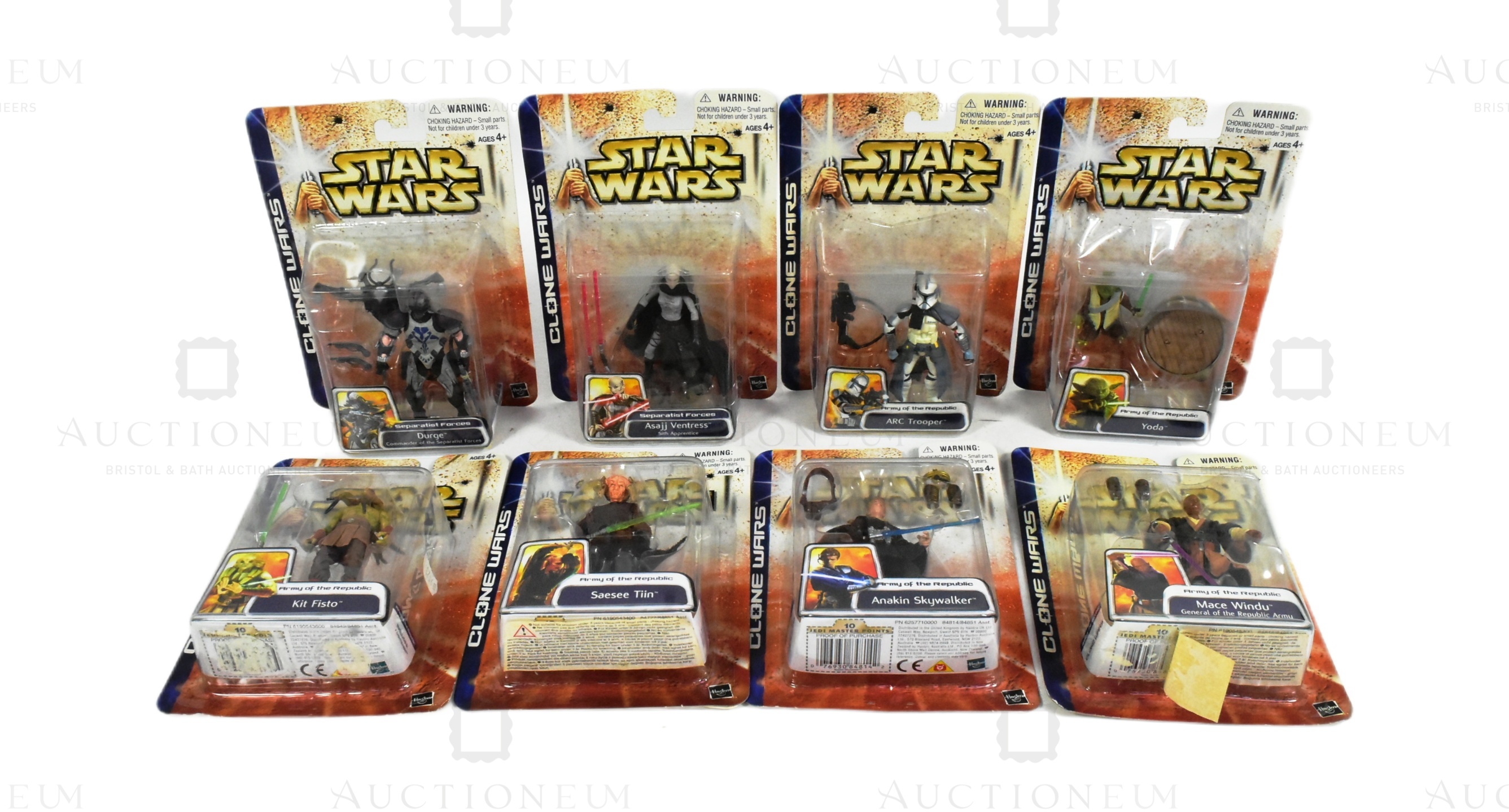 STAR WARS - CLONE WARS - CARDED ACTION FIGURES