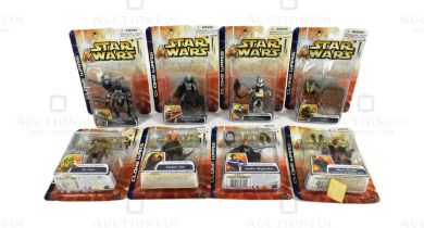STAR WARS - CLONE WARS - CARDED ACTION FIGURES
