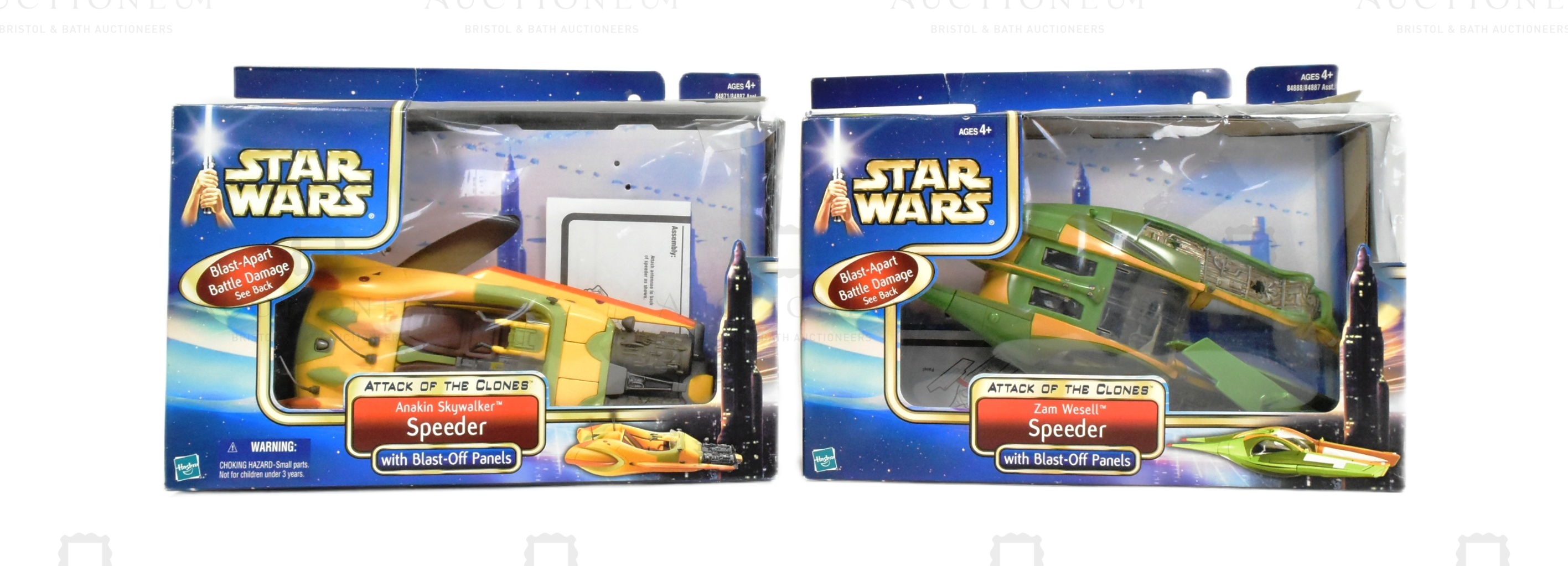 STAR WARS - ATTACK OF THE CLONES - BOXED PLAYSETS