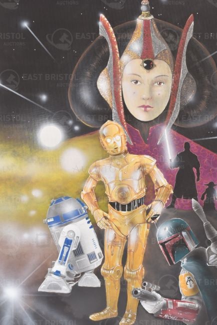 ESTATE OF JEREMY BULLOCH - STAR WARS - ARTWORK - Image 4 of 4