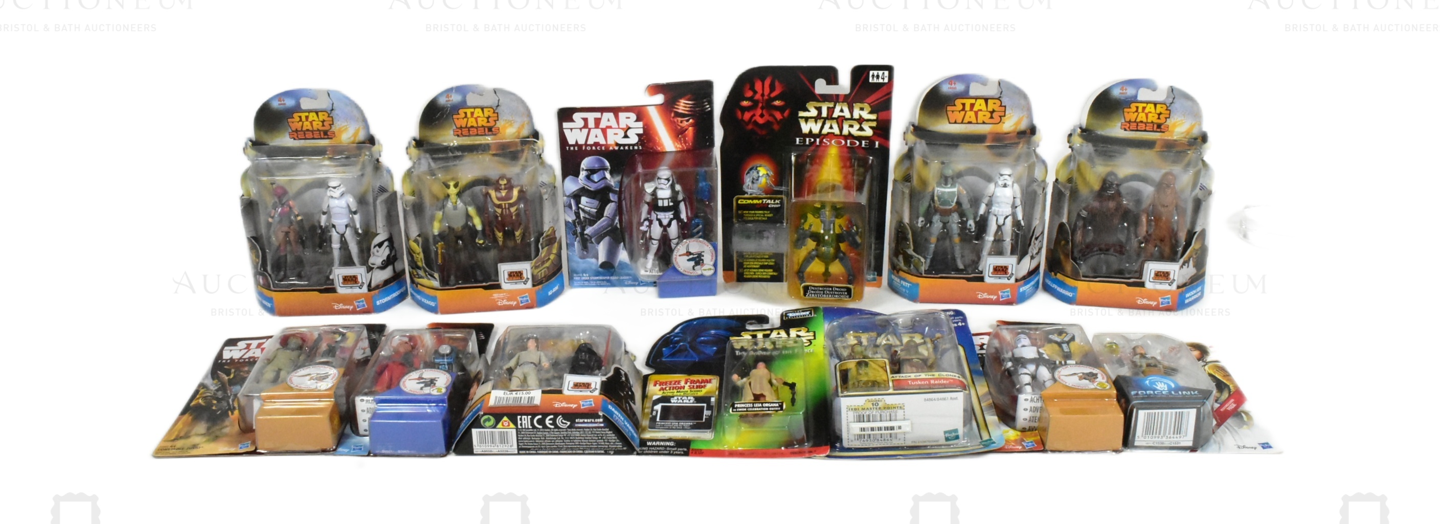 STAR WARS - COLLECTION OF CARDED ACTION FIGURES