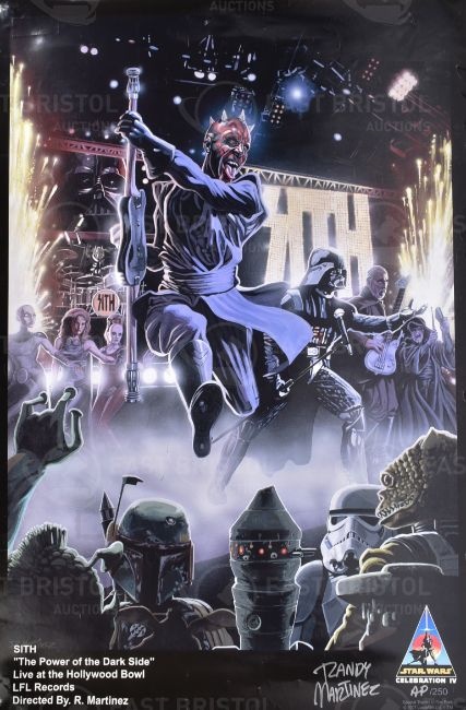 ESTATE OF JEREMY BULLOCH - STAR WARS - CELEBRATION IV POSTER