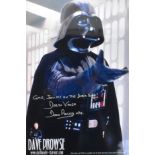 ESTATE OF DAVE PROWSE - STAR WARS - SIGNED 8X12" PHOTO