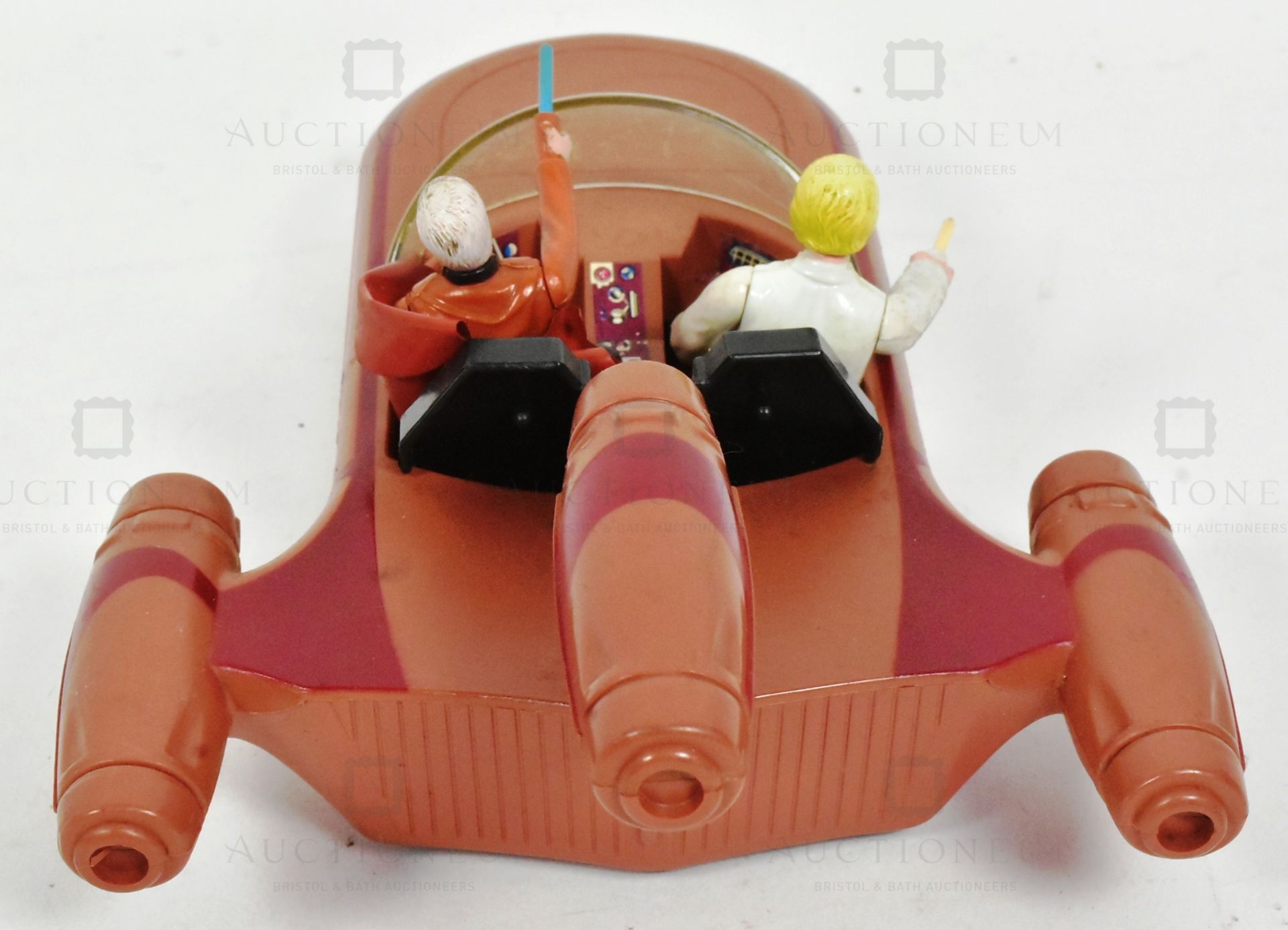 STAR WARS - VINTAGE PALITOY LANDSPEEDER & FIGURES - Image 4 of 6