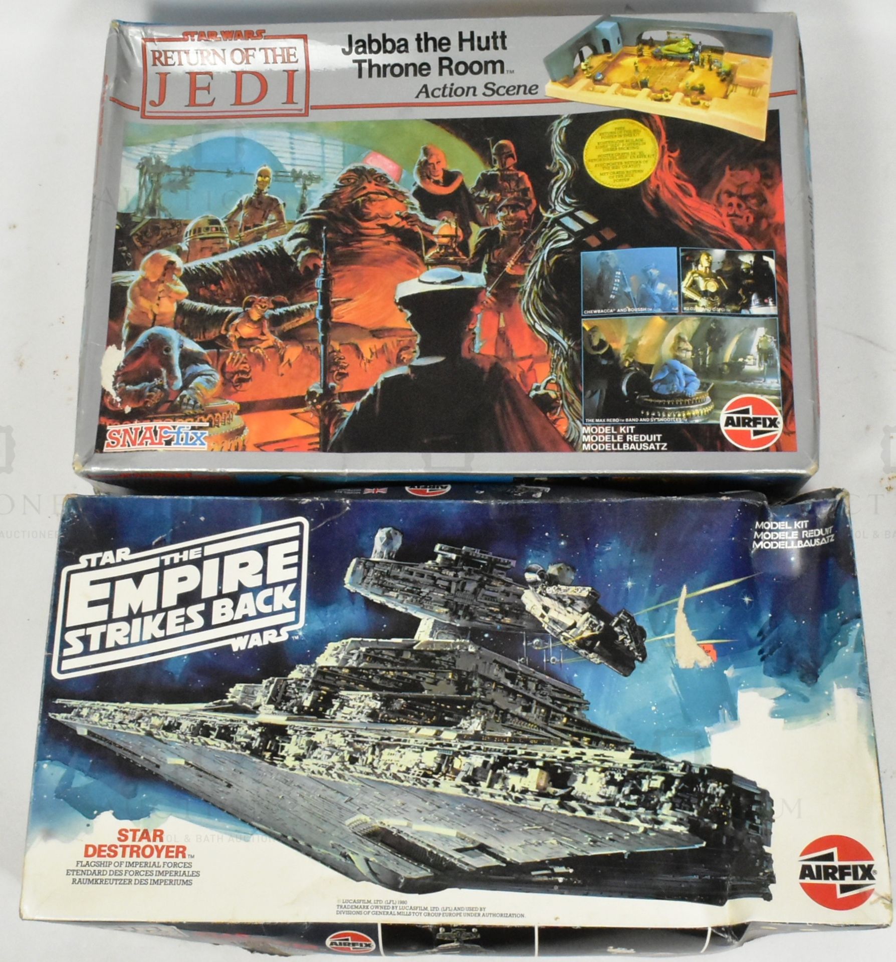 STAR WARS - VINTAGE AIRFIX & MPC MODEL KITS - BOXED - Image 4 of 6