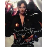 ESTATE OF DAVE PROWSE - SUPERMAN - SARAH DOUGLAS SIGNED PHOTOGRAPH