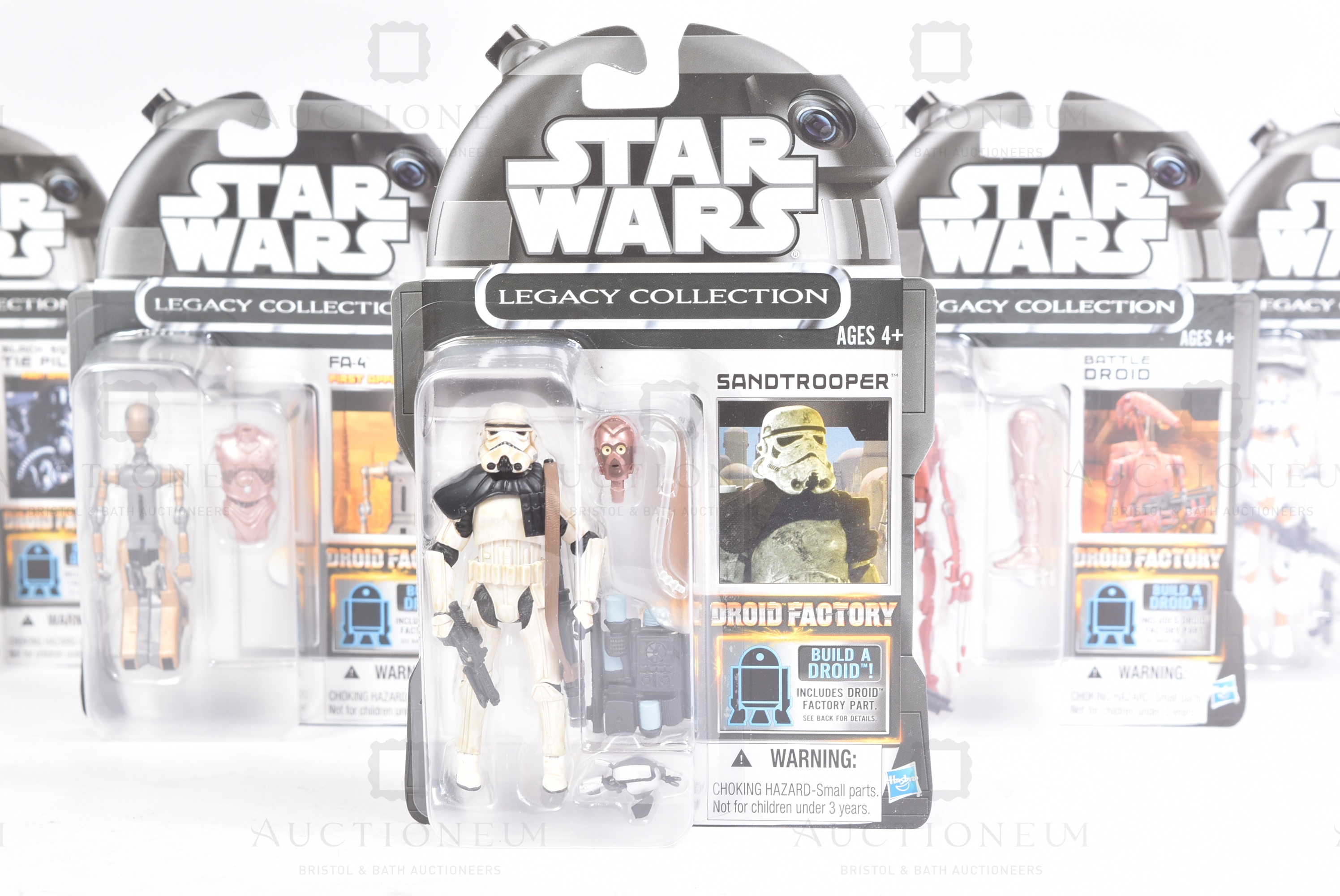 STAR WARS - LEGACY COLLECTION - TRADE BOX OF CARDED FIGURES - Image 2 of 5