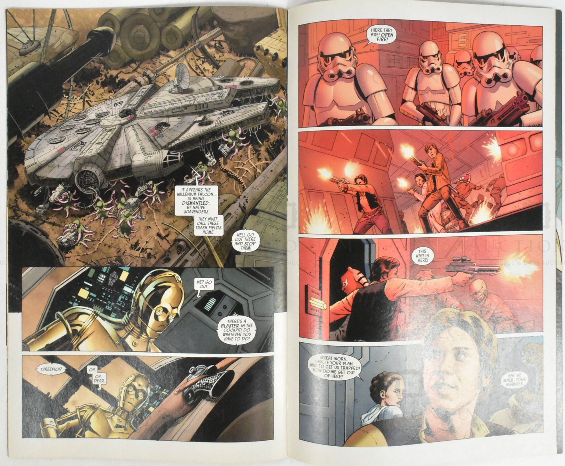ESTATE OF JEREMY BULLOCH - STAR WARS - COMIC BOOK - Image 3 of 4