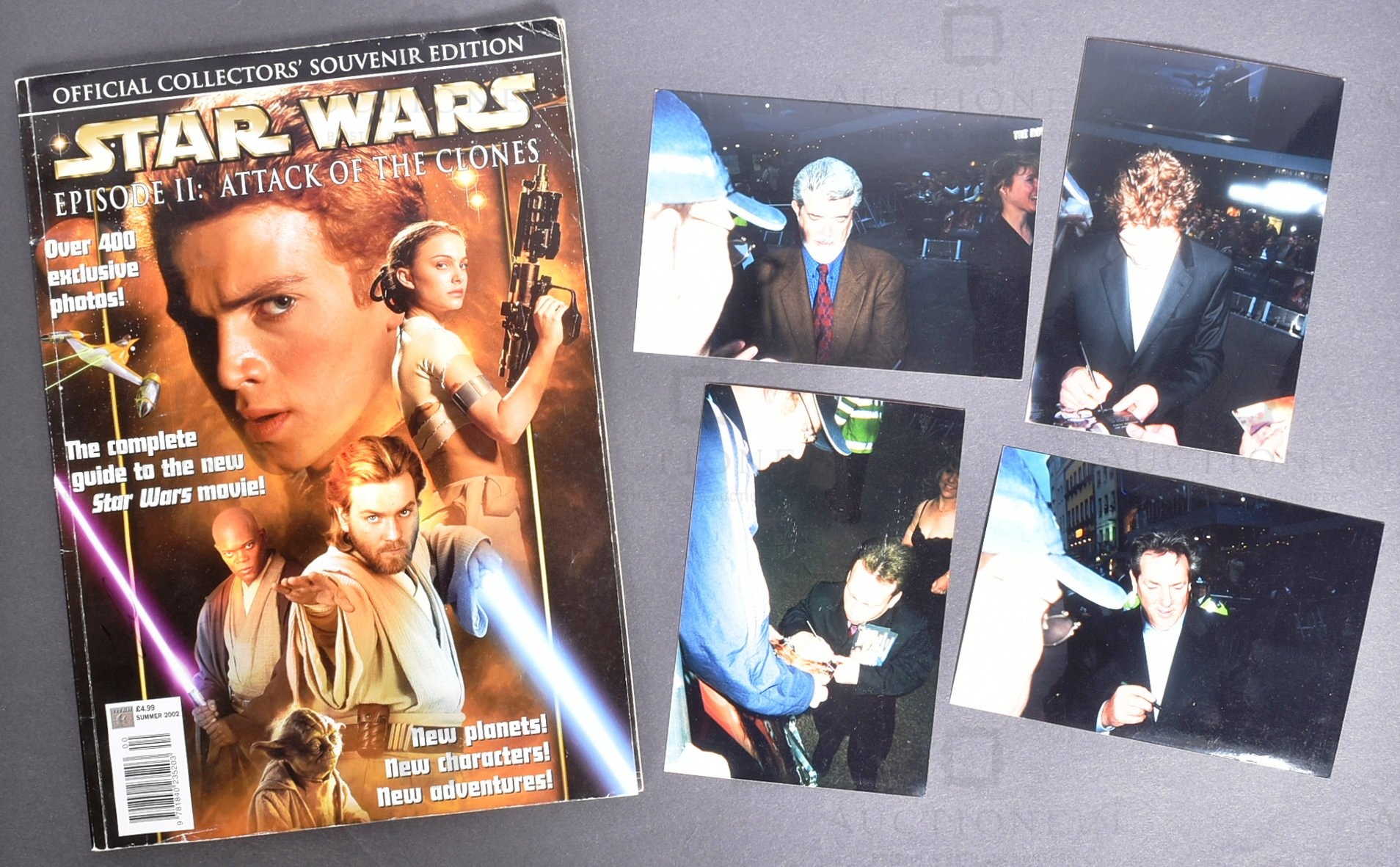 STAR WARS - MULTI-SIGNED MAGAZINE - GEORGE LUCAS ETC - ACOA