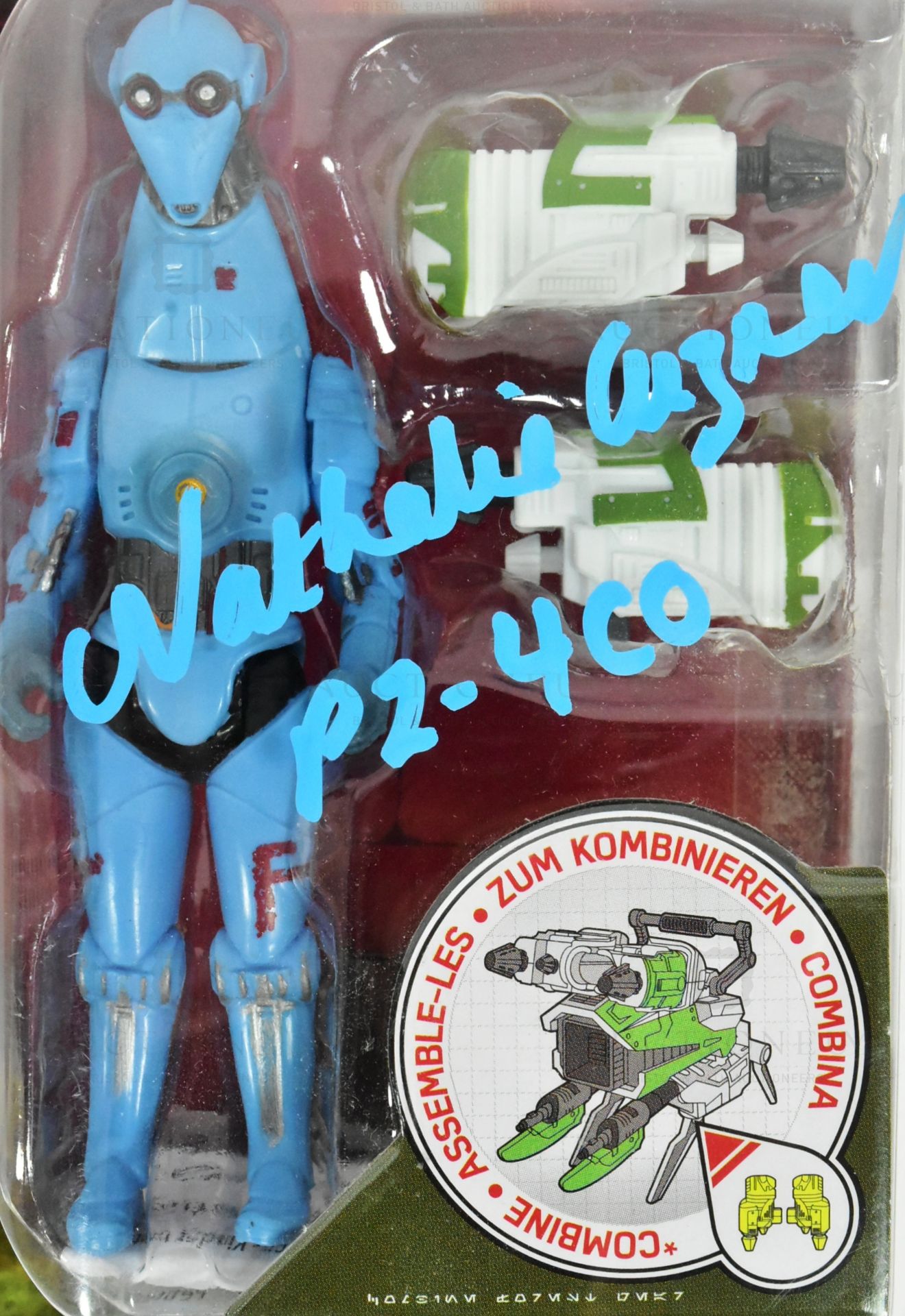 STAR WARS - NATHALIE CUZNER PZ-4CO - AUTOGRAPHED ACTION FIGURE - Image 2 of 4