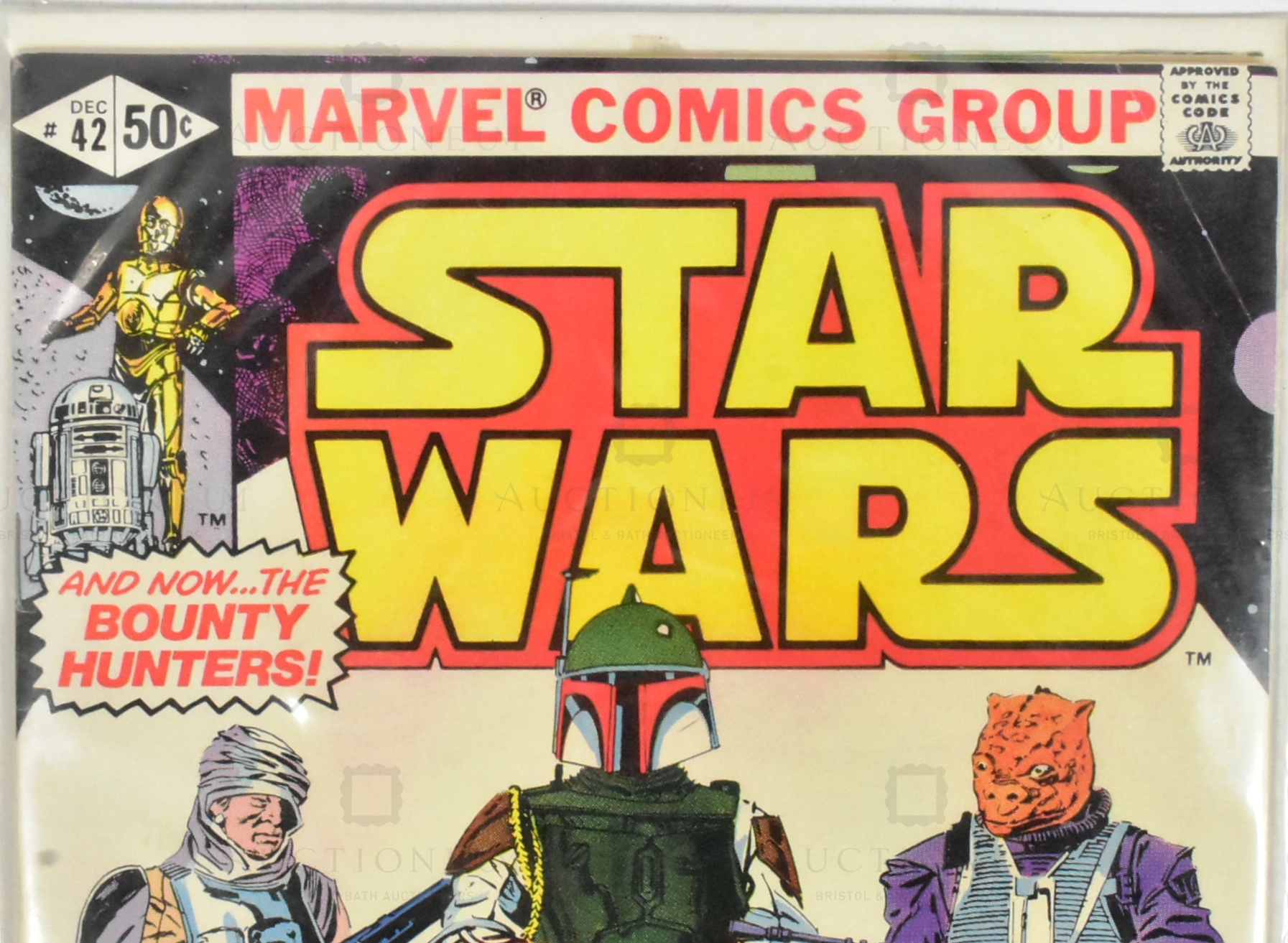 ESTATE OF JEREMY BULLOCH - STAR WARS - MARVEL #42 FIRST APPEARANCE - Image 3 of 3