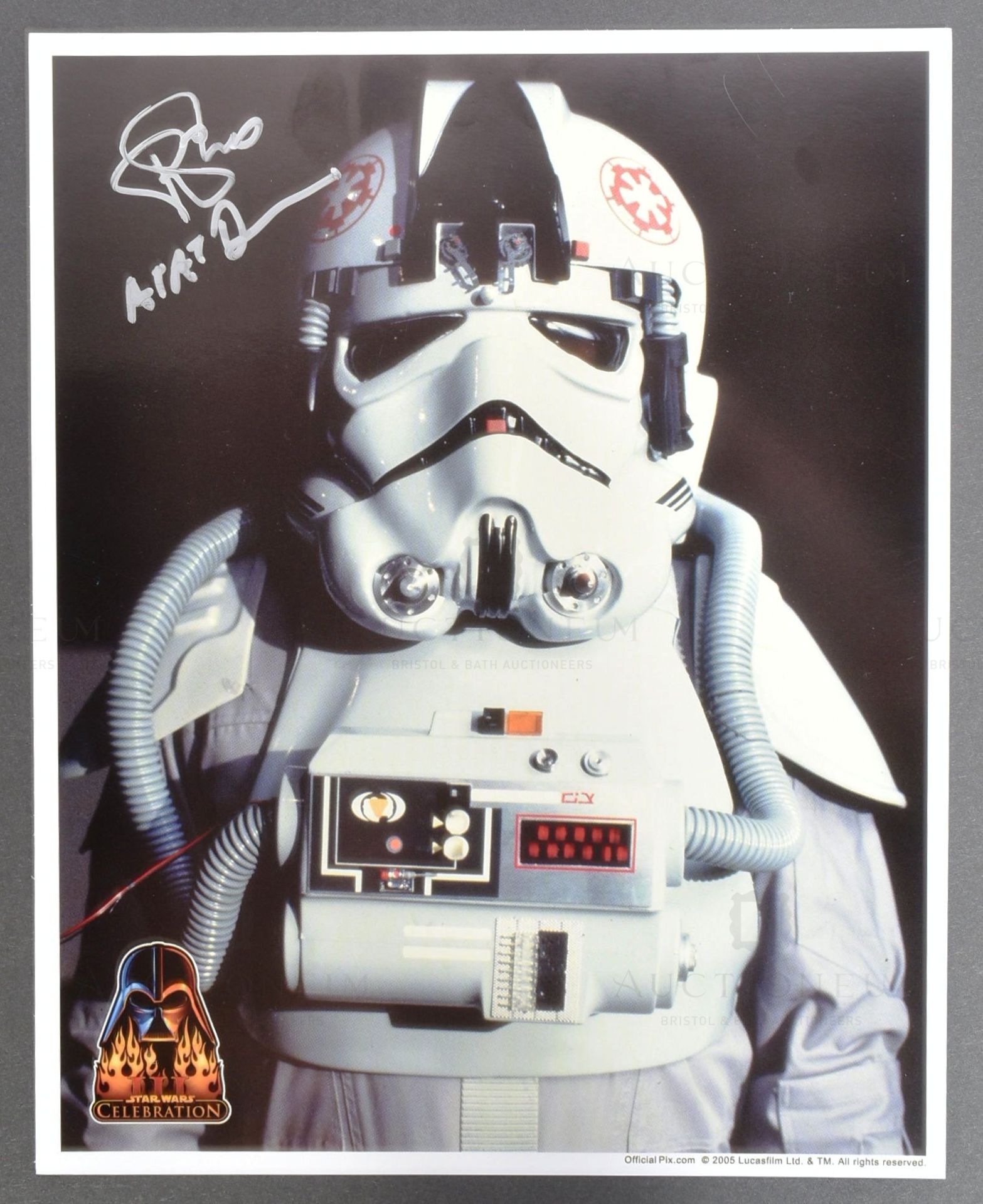 STAR WARS - PAUL JERRICHO - OFFICIAL PIX SIGNED 8X10"