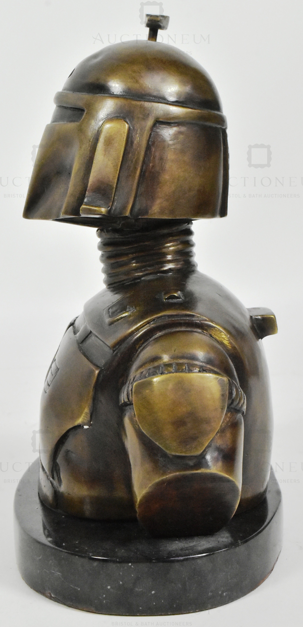 ESTATE OF JEREMY BULLOCH - BRONZE BOBA FETT STATUE - Image 5 of 6