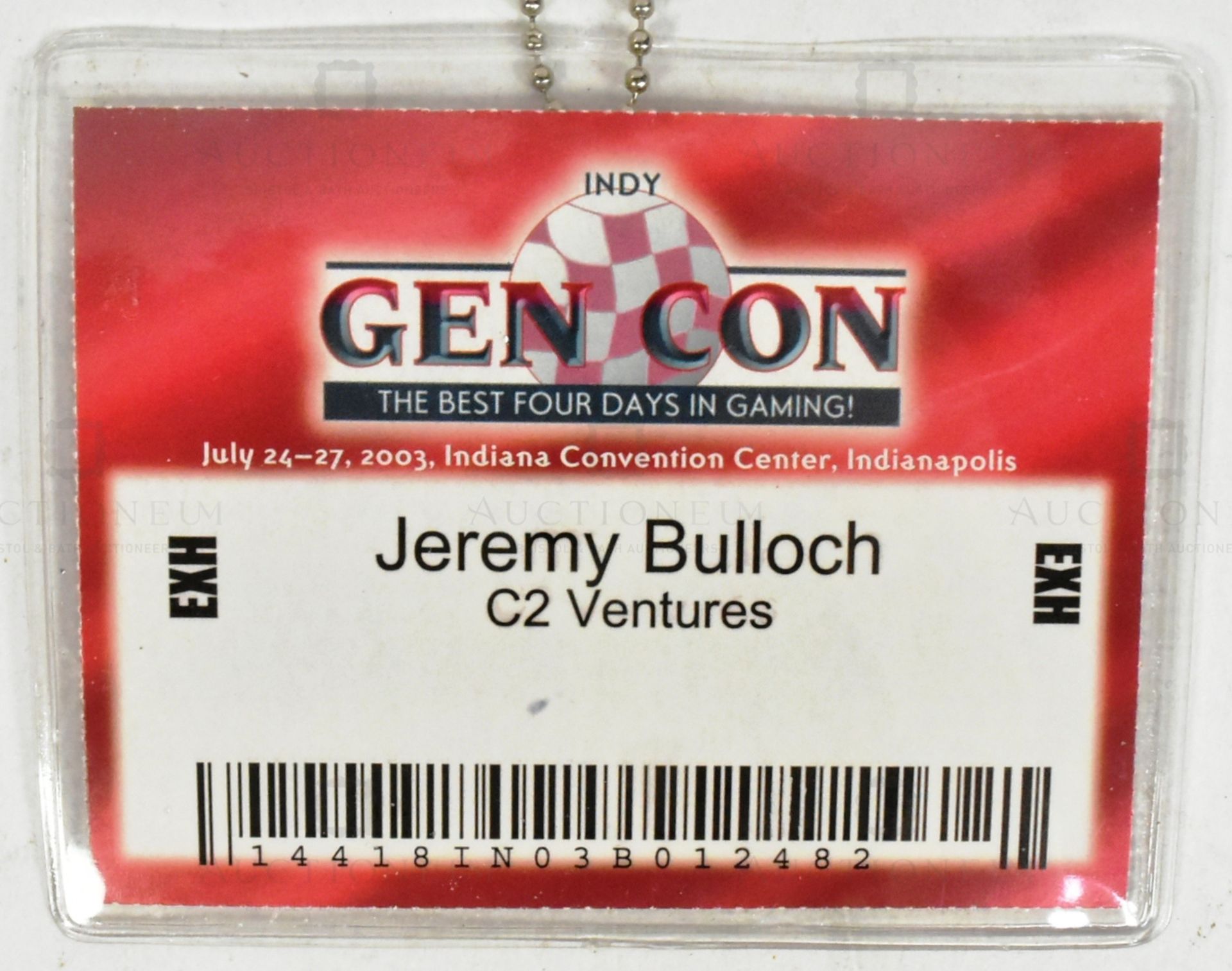 ESTATE OF JEREMY BULLOCH - STAR WARS - VARIOUS EVENT LANYARDS - Image 3 of 6