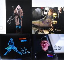 STAR WARS - RETURN OF THE JEDI - COLLECTION OF SIGNED PHOTOS