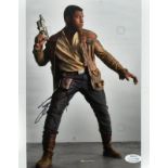 STAR WARS - JOHN BOYEGA - AUTOGRAPHED 8X10" PHOTO - ACOA