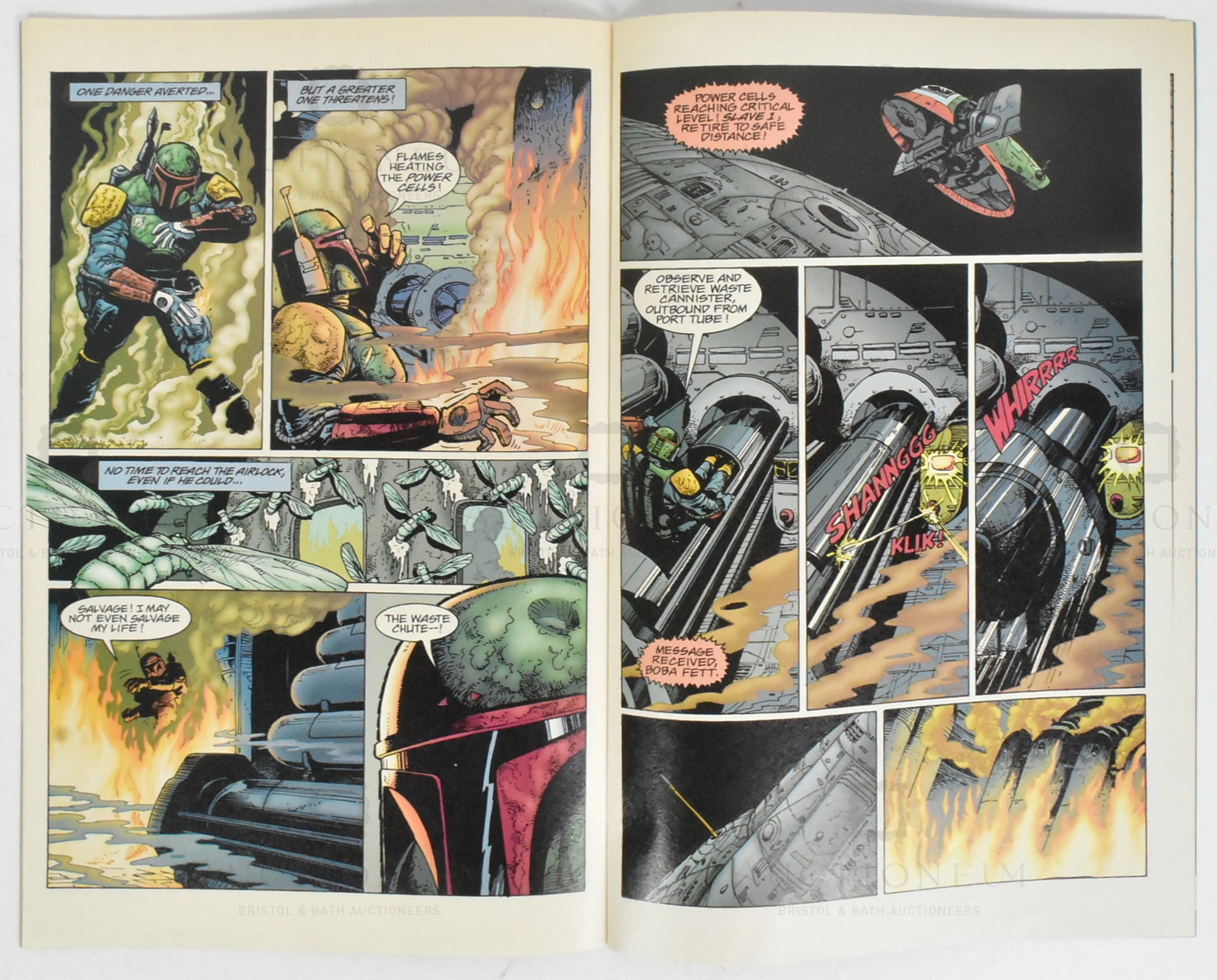 ESTATE OF JEREMY BULLOCH - STAR WARS - BOBA FETT COMIC BOOK - Image 3 of 5